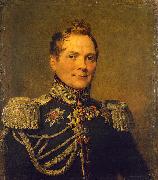 George Dawe Portrait of Karl Wilhelm von Toll oil on canvas